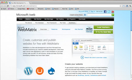 Webmatrix